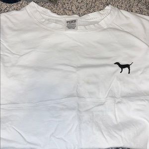 Victorias Secret white longsleeve shirt